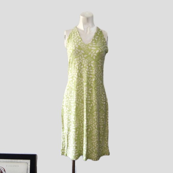 90s Esprit De Corp Vintage Floral Dress Criss Cross Back Summer Spring - Picture 1 of 5